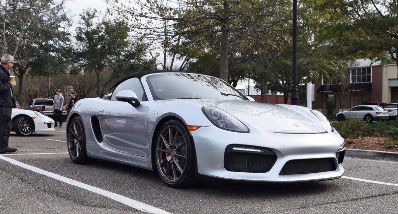 2016 Porsche Boxster SPYDER Silver 43