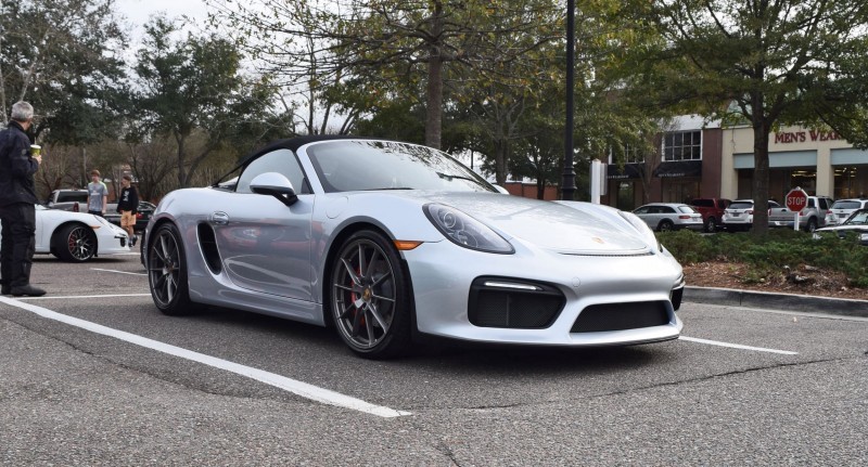 2016 Porsche Boxster SPYDER Silver 44