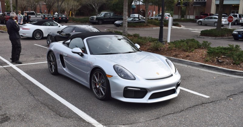 2016 Porsche Boxster SPYDER Silver 46