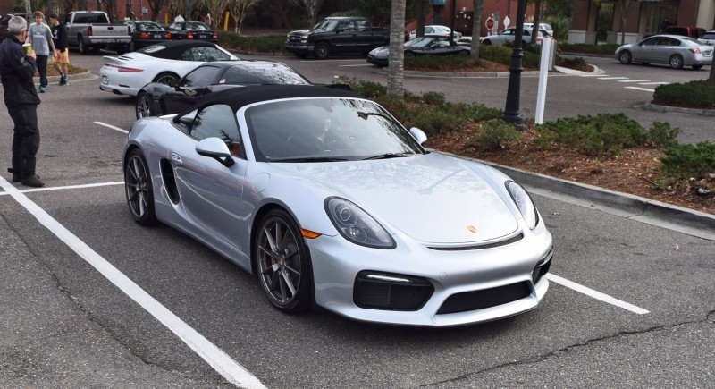 2016 Porsche Boxster SPYDER Silver 47