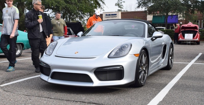 2016 Porsche Boxster SPYDER Silver 48