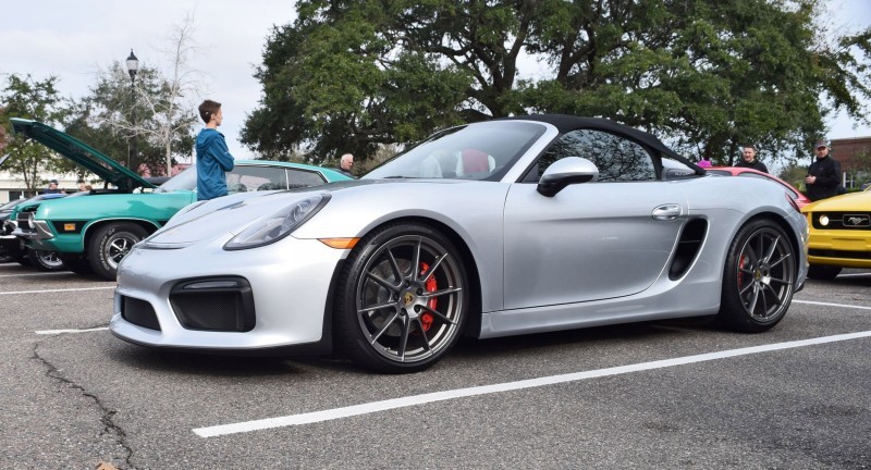 2016 Porsche Boxster SPYDER Silver 49