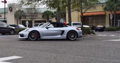 2016 Porsche Boxster SPYDER Silver 5