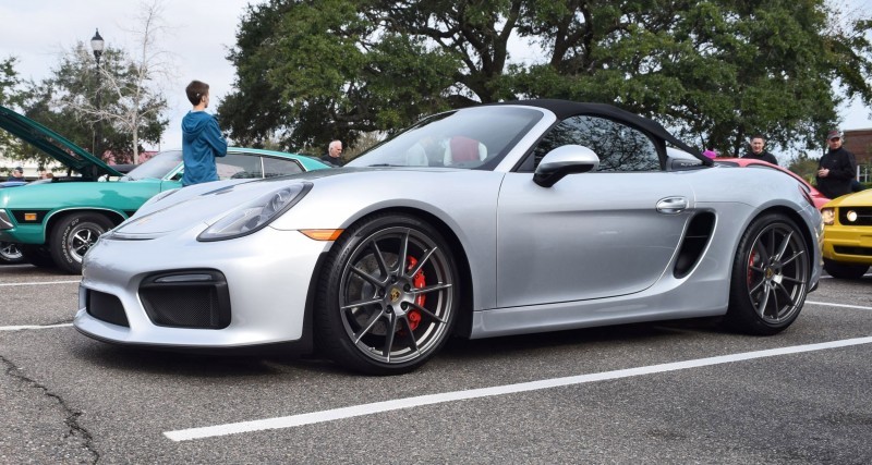 2016 Porsche Boxster SPYDER Silver 50