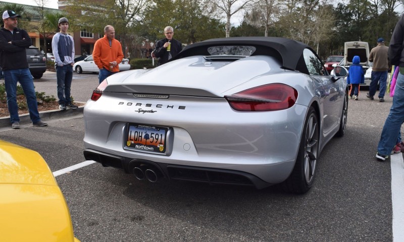 2016 Porsche Boxster SPYDER Silver 53