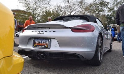 2016 Porsche Boxster SPYDER Silver 54