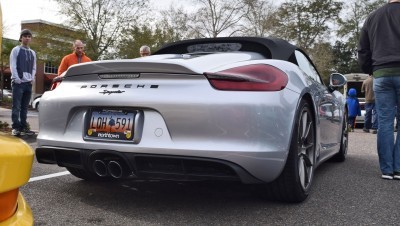 2016 Porsche Boxster SPYDER Silver 55