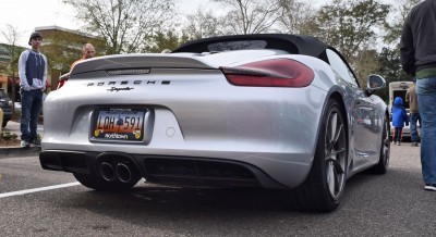 2016 Porsche Boxster SPYDER Silver 56