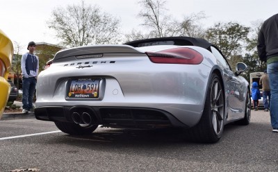 2016 Porsche Boxster SPYDER Silver 57