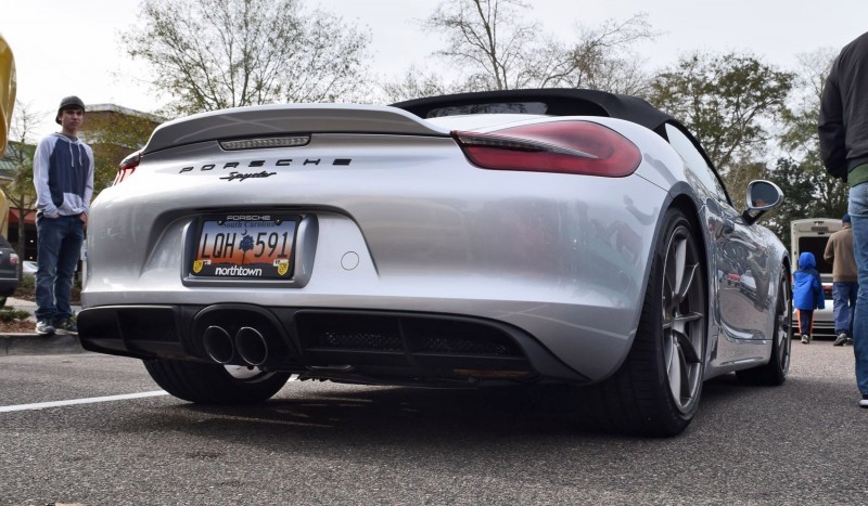 2016 Porsche Boxster SPYDER Silver 58