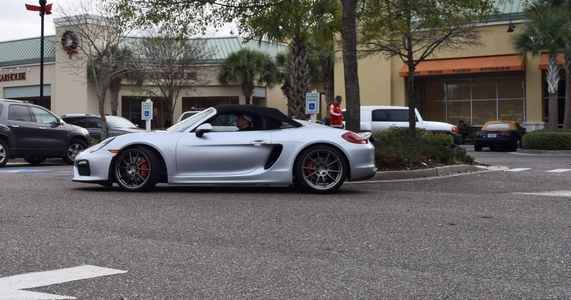 2016 Porsche Boxster SPYDER Silver 6