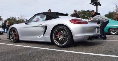 2016 Porsche Boxster SPYDER Silver 64