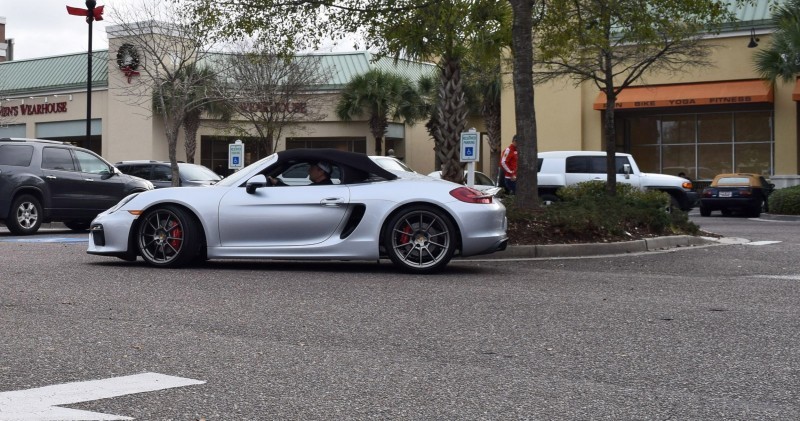 2016 Porsche Boxster SPYDER Silver 7