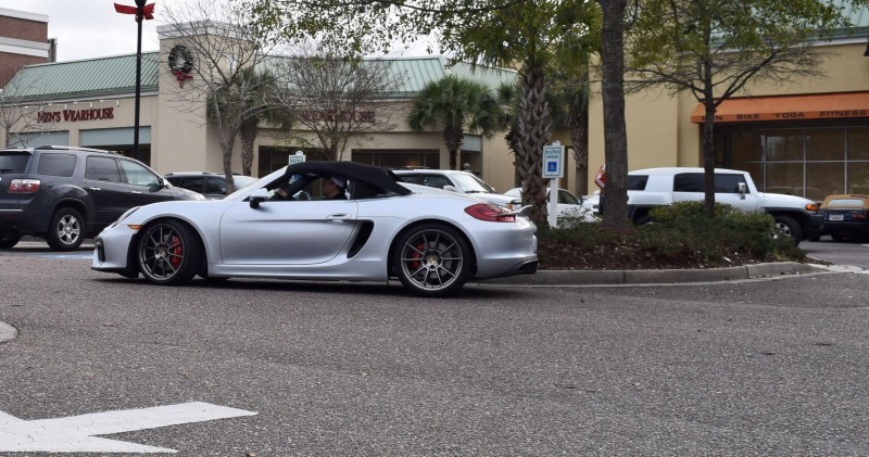 2016 Porsche Boxster SPYDER Silver 8