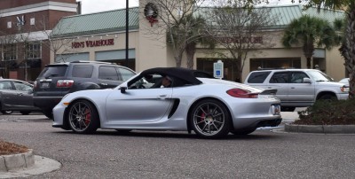 2016 Porsche Boxster SPYDER Silver 9