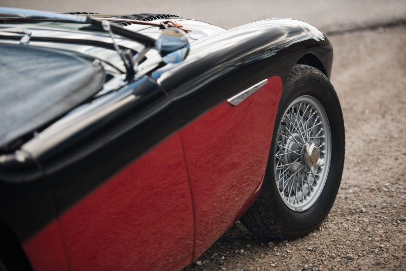 1956 Austin-Healey 100M Le Mans Speedster in Left Hand Drive 23