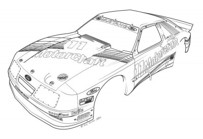 1985 ROUSH Protofab Ford Mustang GTO - Animated Technical Illustrations 1