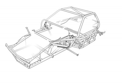 1985 ROUSH Protofab Ford Mustang GTO - Animated Technical Illustrations 2