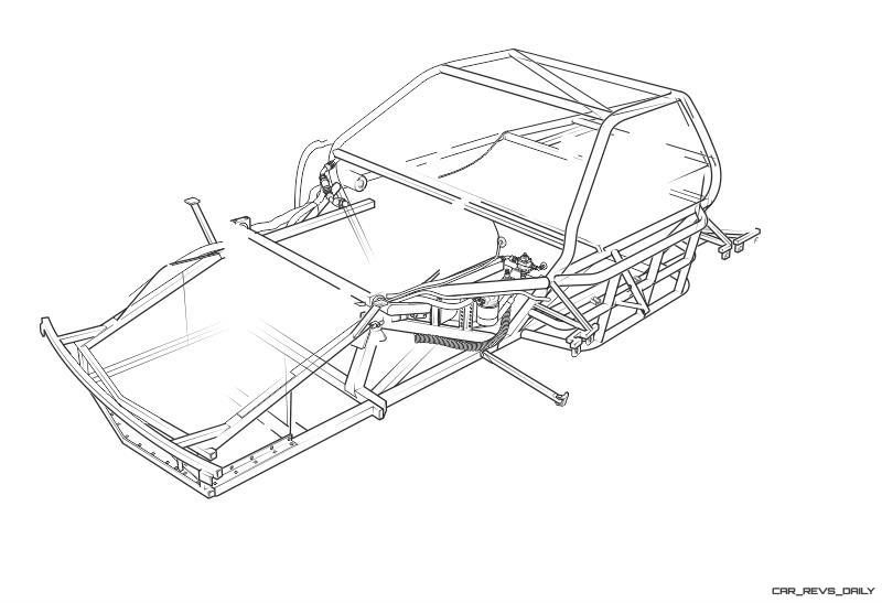 1985 ROUSH Protofab Ford Mustang GTO - Animated Technical Illustrations 2