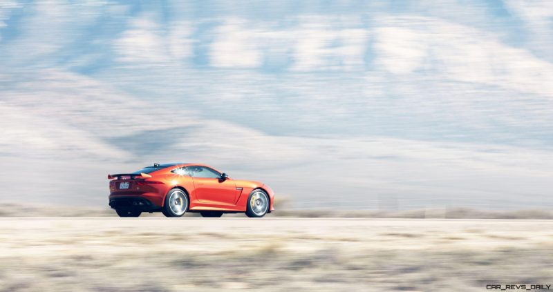 Michelle Rodriguez Roars Past 200MPH in F-Type 11