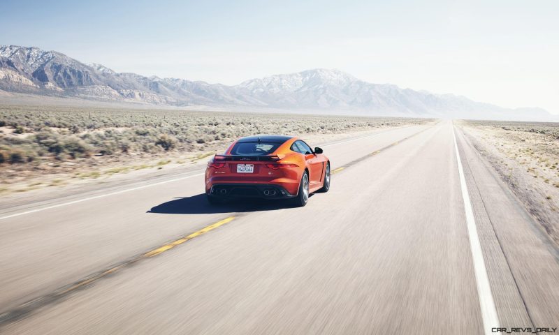 Michelle Rodriguez Roars Past 200MPH in F-Type 3