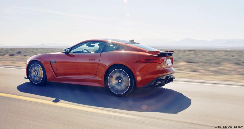 Michelle Rodriguez Roars Past 200MPH in F-Type 4