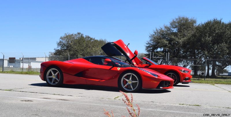 Speed Fleet! 2016 Ford Mustang GT Cali Special + LaFERRARI 24