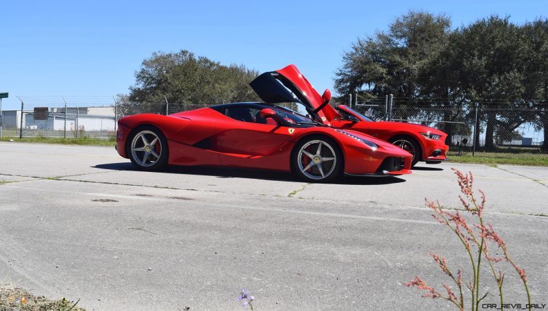 Speed Fleet! 2016 Ford Mustang GT Cali Special + LaFERRARI 25