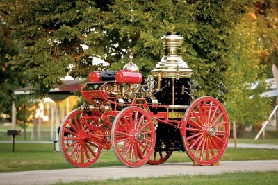 1894 Silsby Fourth Size Horse-Drawn Steam Pumper 1