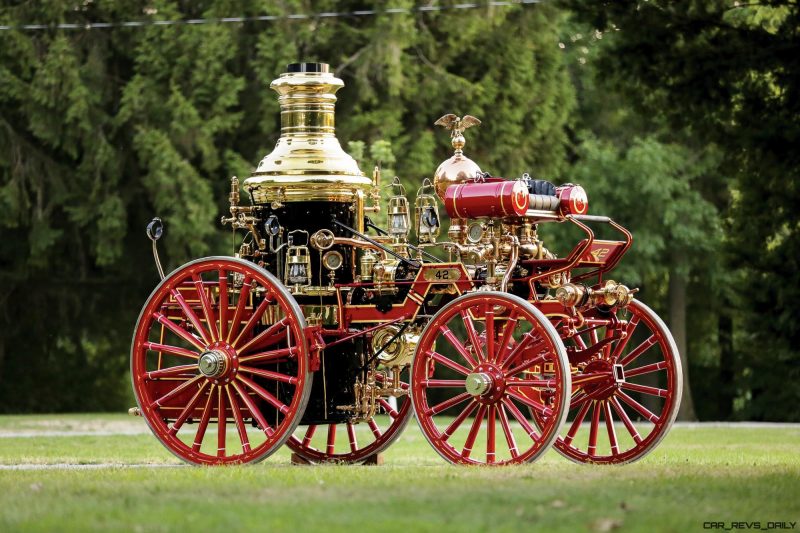 1894 Silsby Fourth Size Horse-Drawn Steam Pumper 16