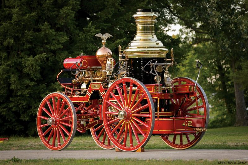 1894 Silsby Fourth Size Horse-Drawn Steam Pumper 2