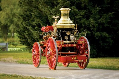 1894 Silsby Fourth Size Horse-Drawn Steam Pumper 22