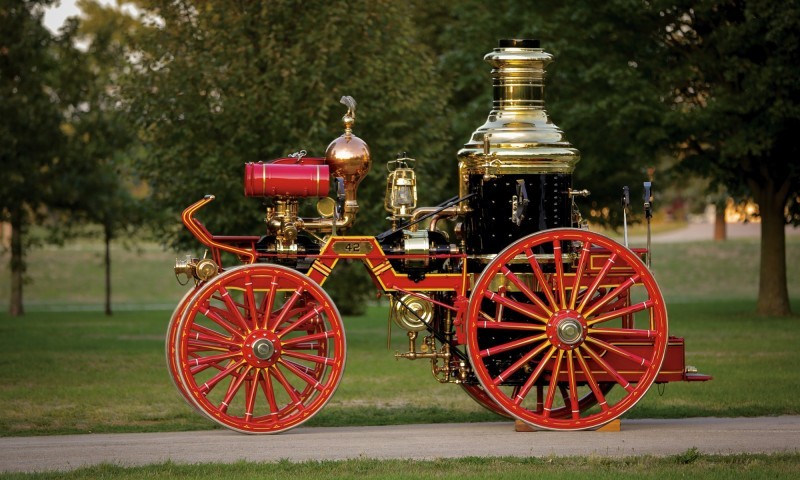 1894 Silsby Fourth Size Horse-Drawn Steam Pumper 4