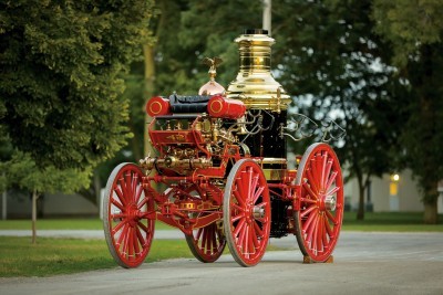 1894 Silsby Fourth Size Horse-Drawn Steam Pumper 9