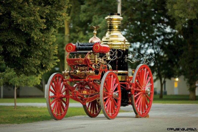 1894 Silsby Fourth Size Horse-Drawn Steam Pumper 9