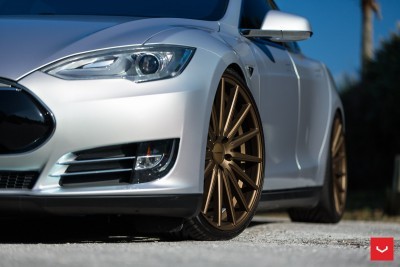 2013 Tesla Model S P85+ - Vossen VFS-2 Wheels -_25353844334_o