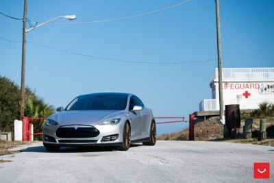 2013 Tesla Model S P85+ - Vossen VFS-2 Wheels -_25353847624_o