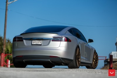 2013 Tesla Model S P85+ - Vossen VFS-2 Wheels -_25357828713_o