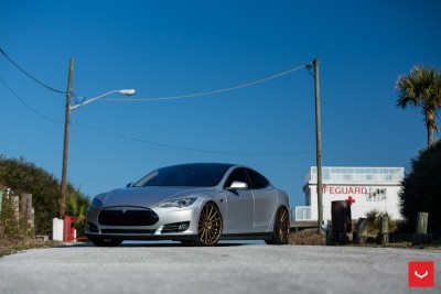 2013 Tesla Model S P85+ - Vossen VFS-2 Wheels -_25357831163_o