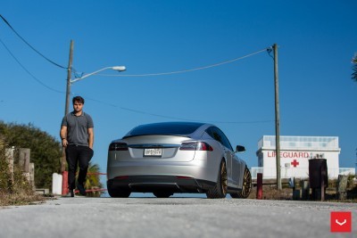 2013 Tesla Model S P85+ - Vossen VFS-2 Wheels -_25685987720_o