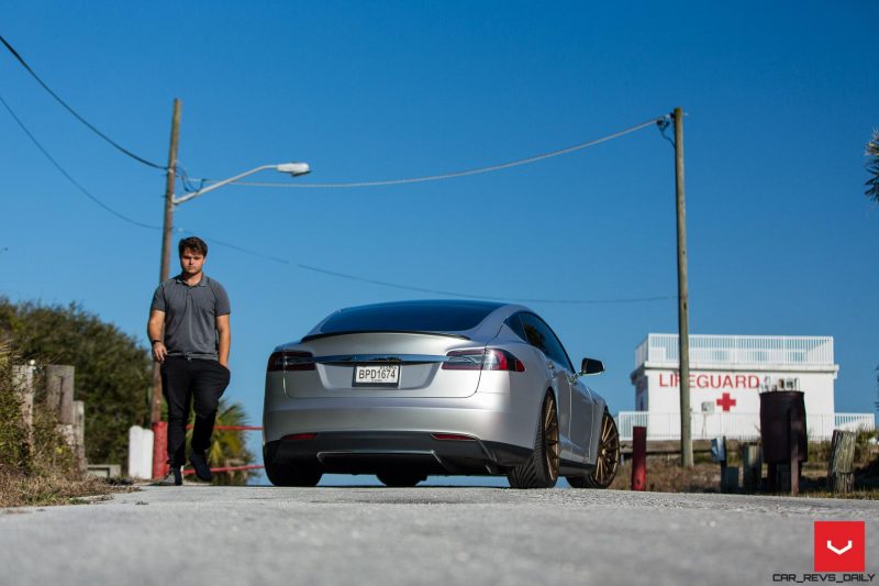 2013 Tesla Model S P85+ - Vossen VFS-2 Wheels -_25685987720_o