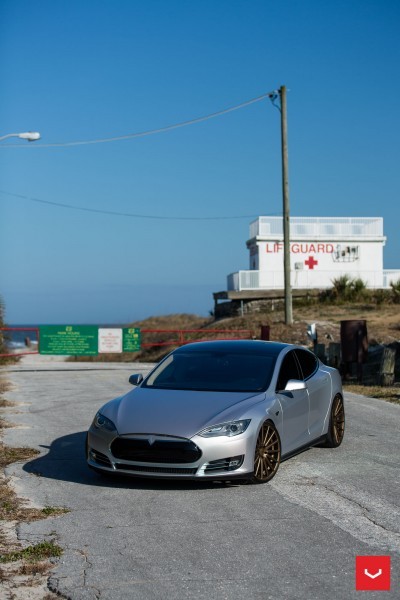 2013 Tesla Model S P85+ - Vossen VFS-2 Wheels -_25685989090_o