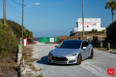 2013 Tesla Model S P85+ - Vossen VFS-2 Wheels -_25685989680_o