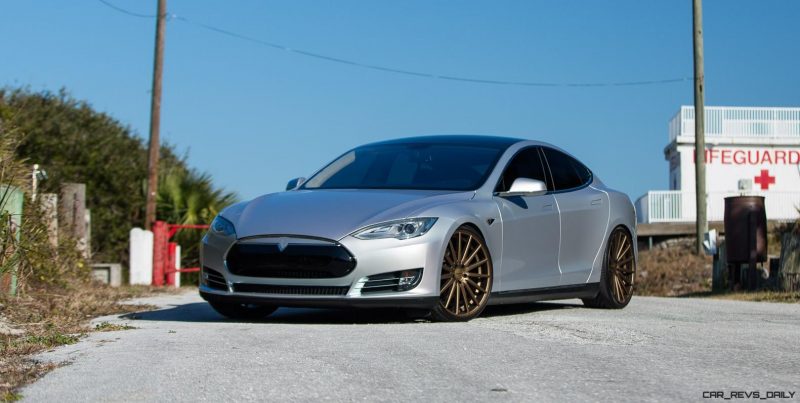 2013 Tesla Model S P85+ - Vossen VFS-2 Wheels -_25685990050_o