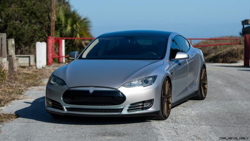 2013 Tesla Model S P85+ - Vossen VFS-2 Wheels -_25685991530_o