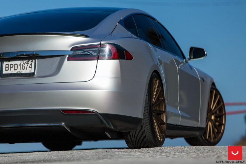 2013 Tesla Model S P85+ - Vossen VFS-2 Wheels -_25865744872_o