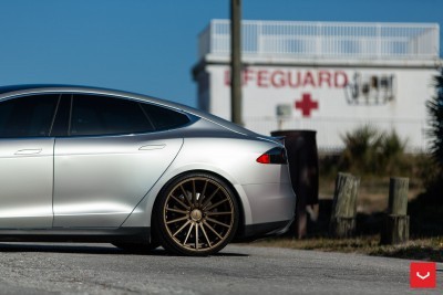 2013 Tesla Model S P85+ - Vossen VFS-2 Wheels -_25865746162_o