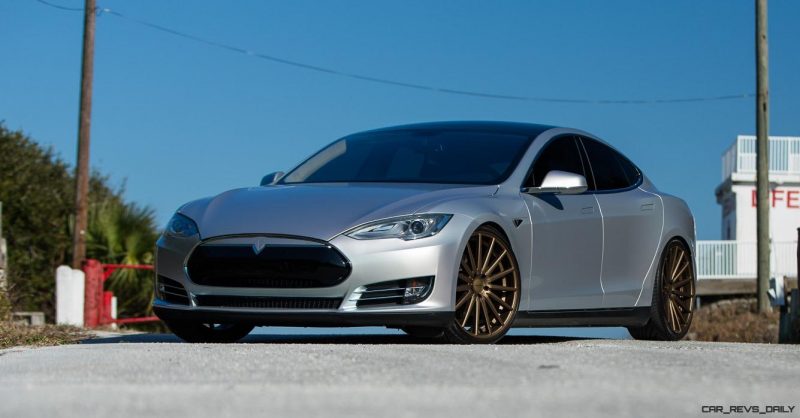 2013 Tesla Model S P85+ - Vossen VFS-2 Wheels -_25865747602_o