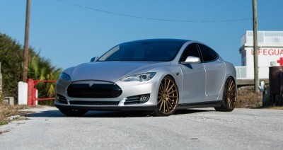 2013 Tesla Model S P85+ - Vossen VFS-2 Wheels -_25891597511_o