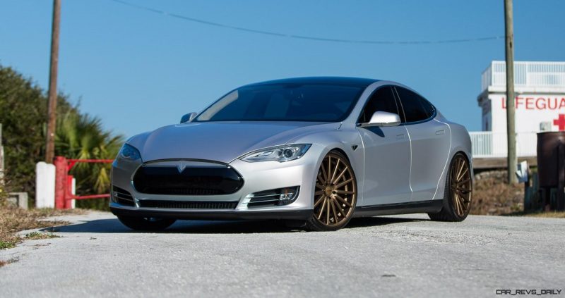 2013 Tesla Model S P85+ - Vossen VFS-2 Wheels -_25891597511_o